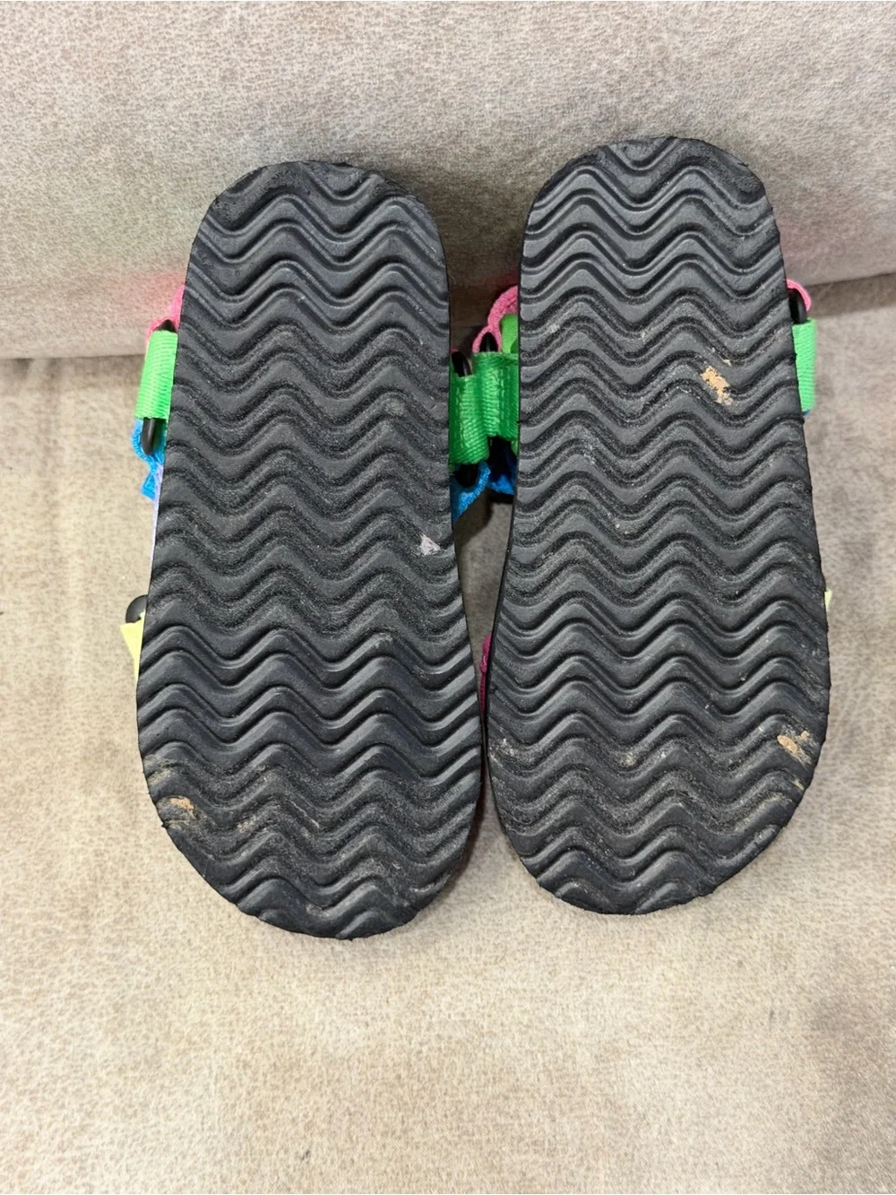 BabyGap Kids Multicolor Sports Sandals Toddler Size 7/8 Pastel Velcro